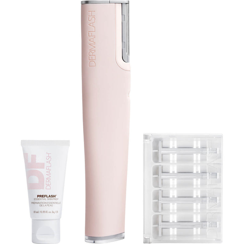 DERMAFLASH Luxe+ Anti-Aging, Exfoliation + Peach Fuzz Removal Device
