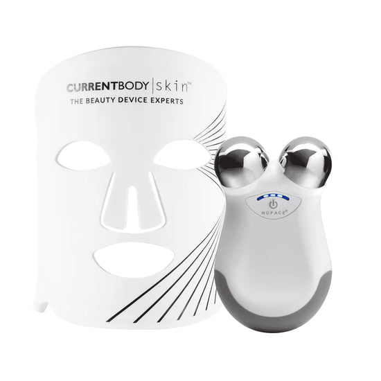 NuFACE Mini Facial Toning Device + CurrentBody Skin LED Mask