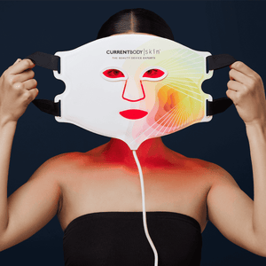 CurrentBody Skin LED 4-in-1 Zone Facial Mapping Mask & LED Neck & Deck Perfector.Hongmall