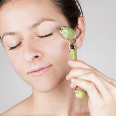 KITSCH Jade Crystal Facial Roller