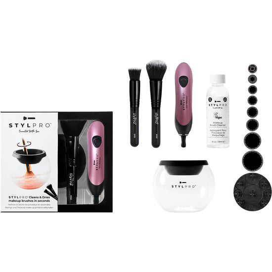 STYLPRO Makeup Brush Cleaner and Dryer - Mermaid Gift Set