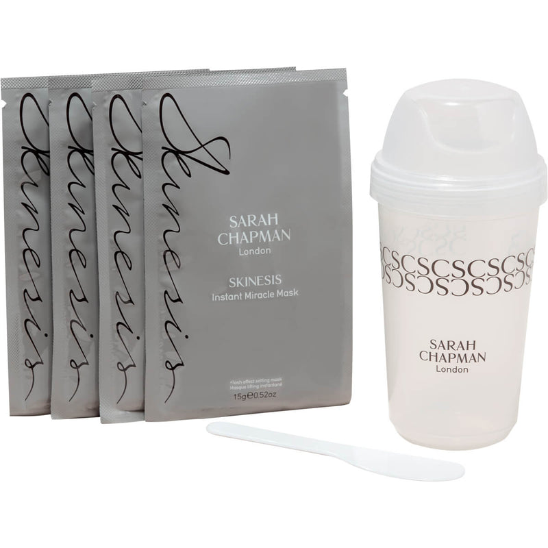 Sarah Chapman Skinesis Instant Miracle Mask & Shaker 4 X 15g