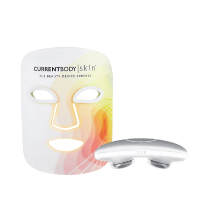 CurrentBody Skin LED 4-in-1 Face Mask x ZIIP Halo bundle