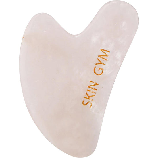 Skin Gym Rose Quartz Sculpty Heart Gua Sha