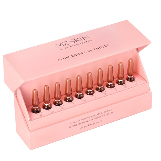 Free MZ SKIN Glow Boost Ampoules worth $350